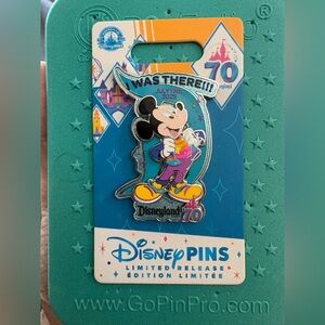 Disneyland 70th Commemorative Pin